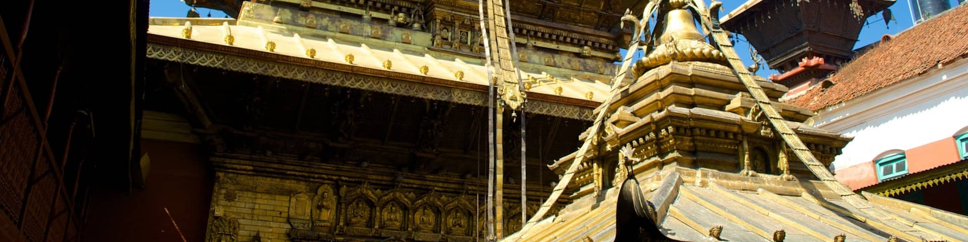 Golden Temple which includes a temple or place of worship and heritage elements