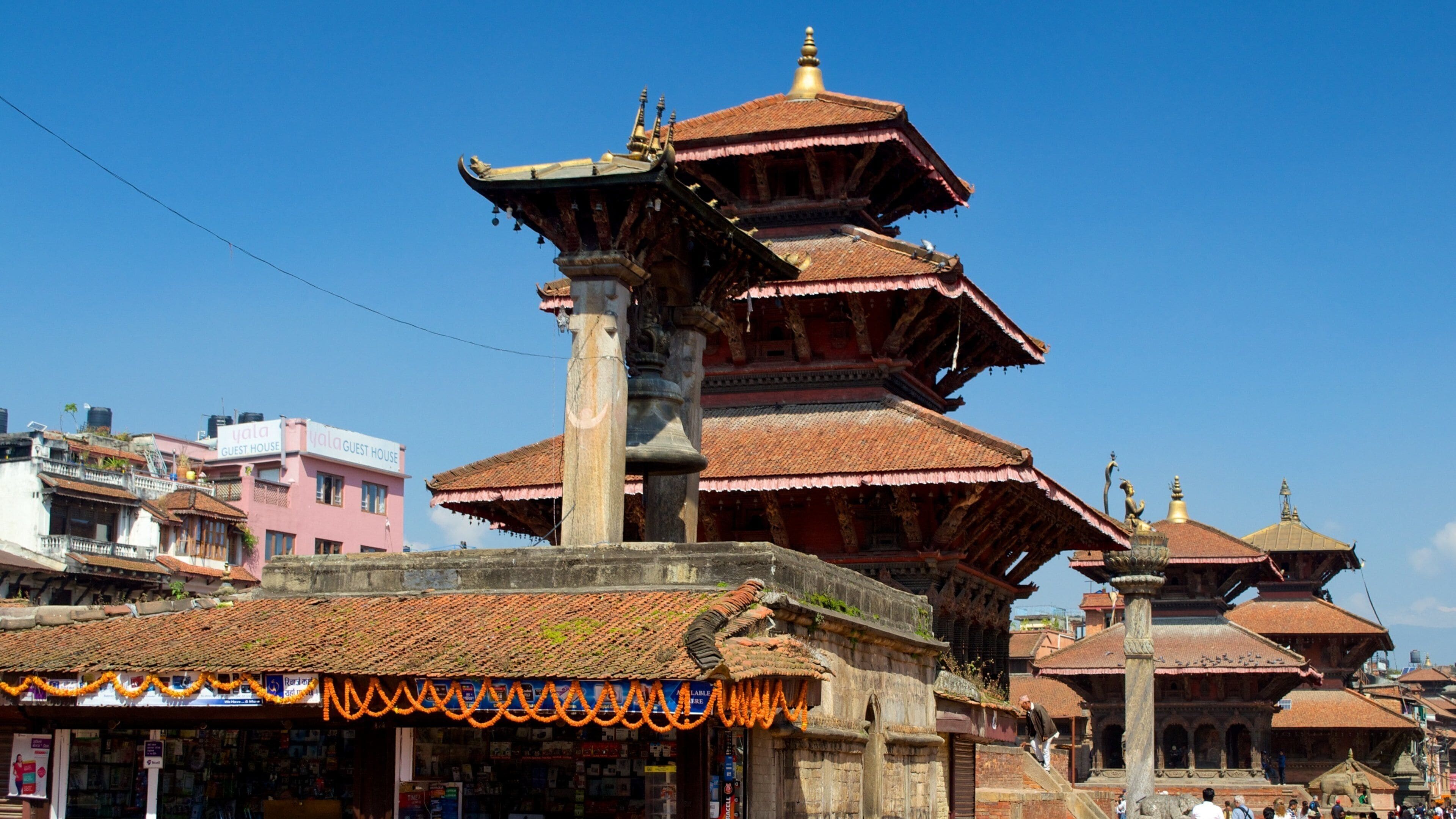 Patan Durbar Square featuring a temple or place of worship