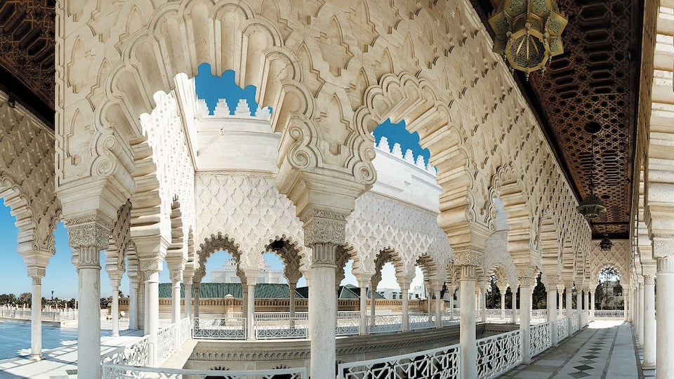 Hassan Tower which includes heritage elements