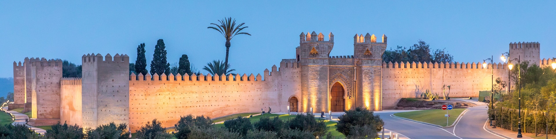Rabat, Morocco - March 23, 2024: Chellah or Sala Colonia is a medieval fortified necropolis located in Rabat, Morocco. Rabat is the capital of Morocco