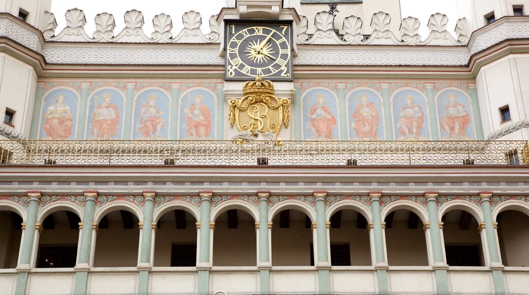 Poznan Town Hall showing heritage elements