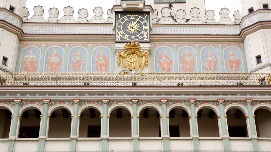 Municipio di Poznan mostrando oggetti d\'epoca