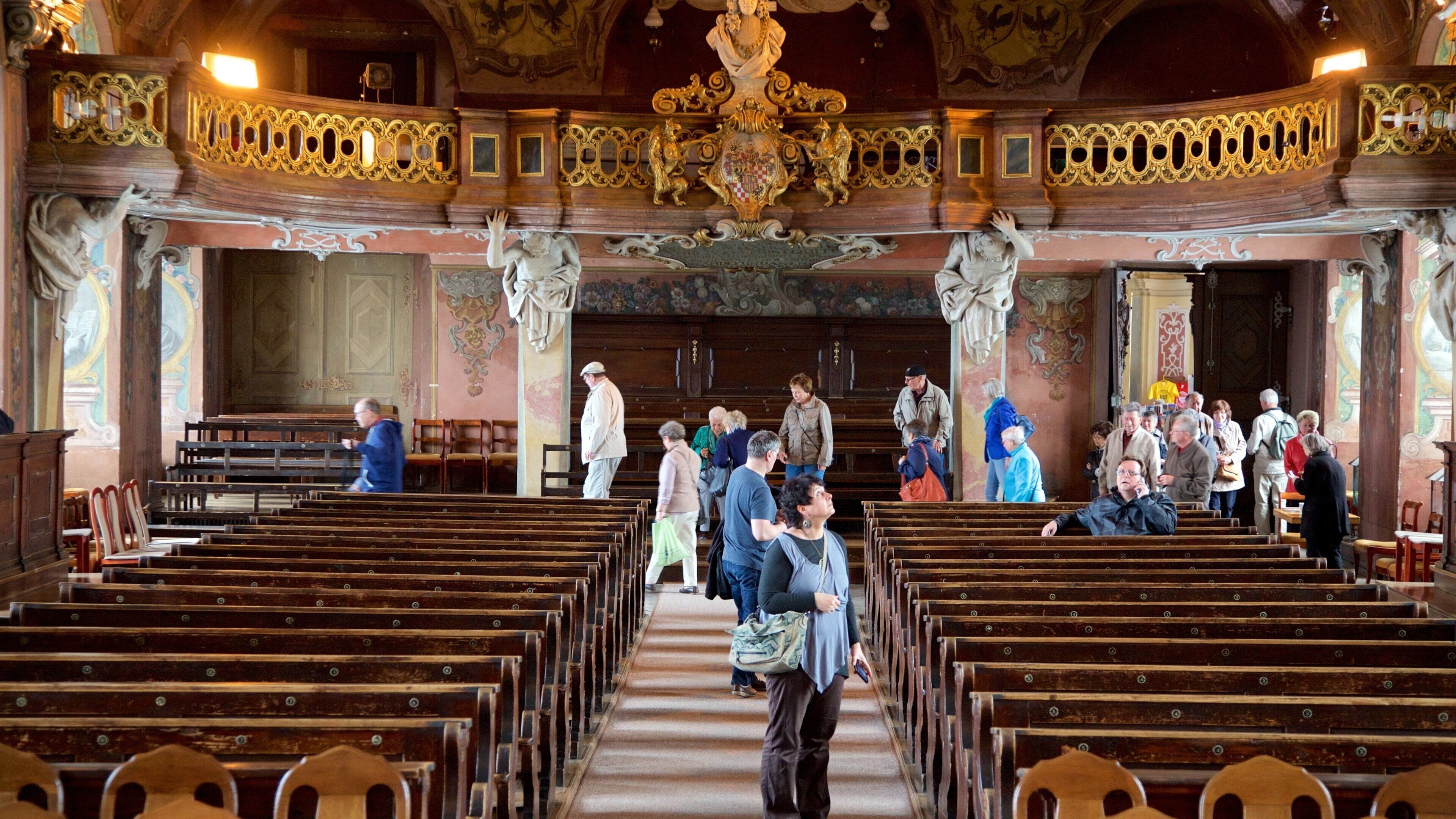 Wroclaw University showing interior views, heritage elements and heritage architecture