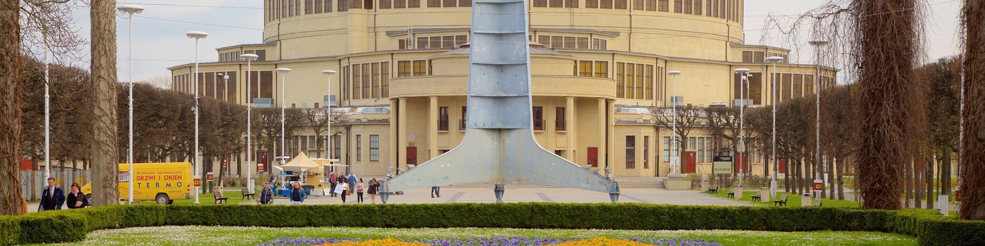 Centennial Hall qui includes patrimoine architectural et parc