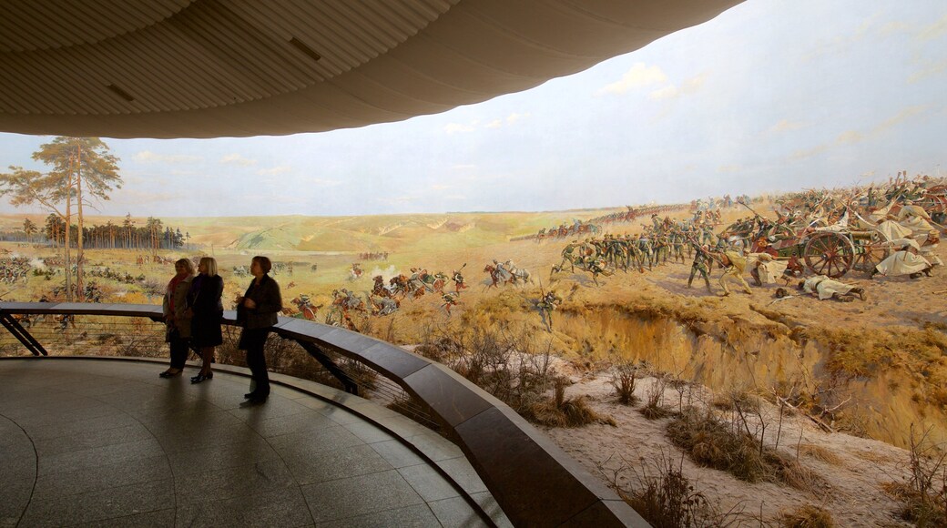 Raclawice Panorama as well as a small group of people