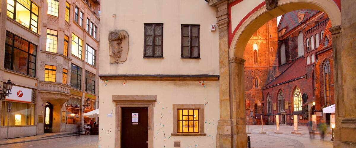 St. Elisabeth\'s Church showing a city