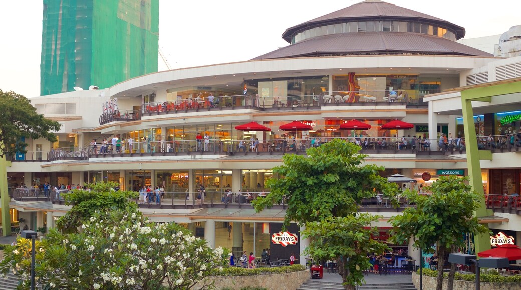 Ayala Center showing modern architecture