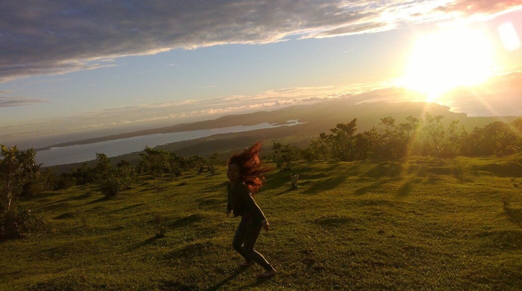 First Camp at an active Volcano...