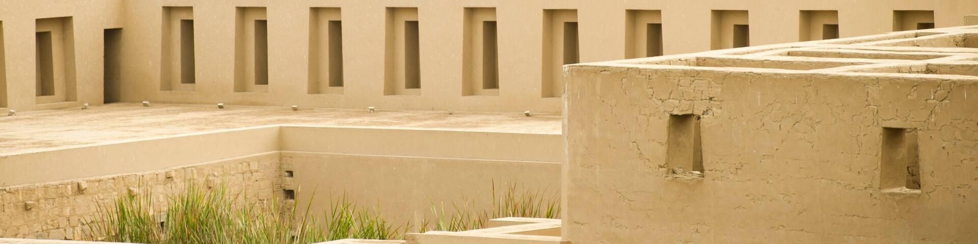 Pachacamac montrant scènes tranquilles et patrimoine historique