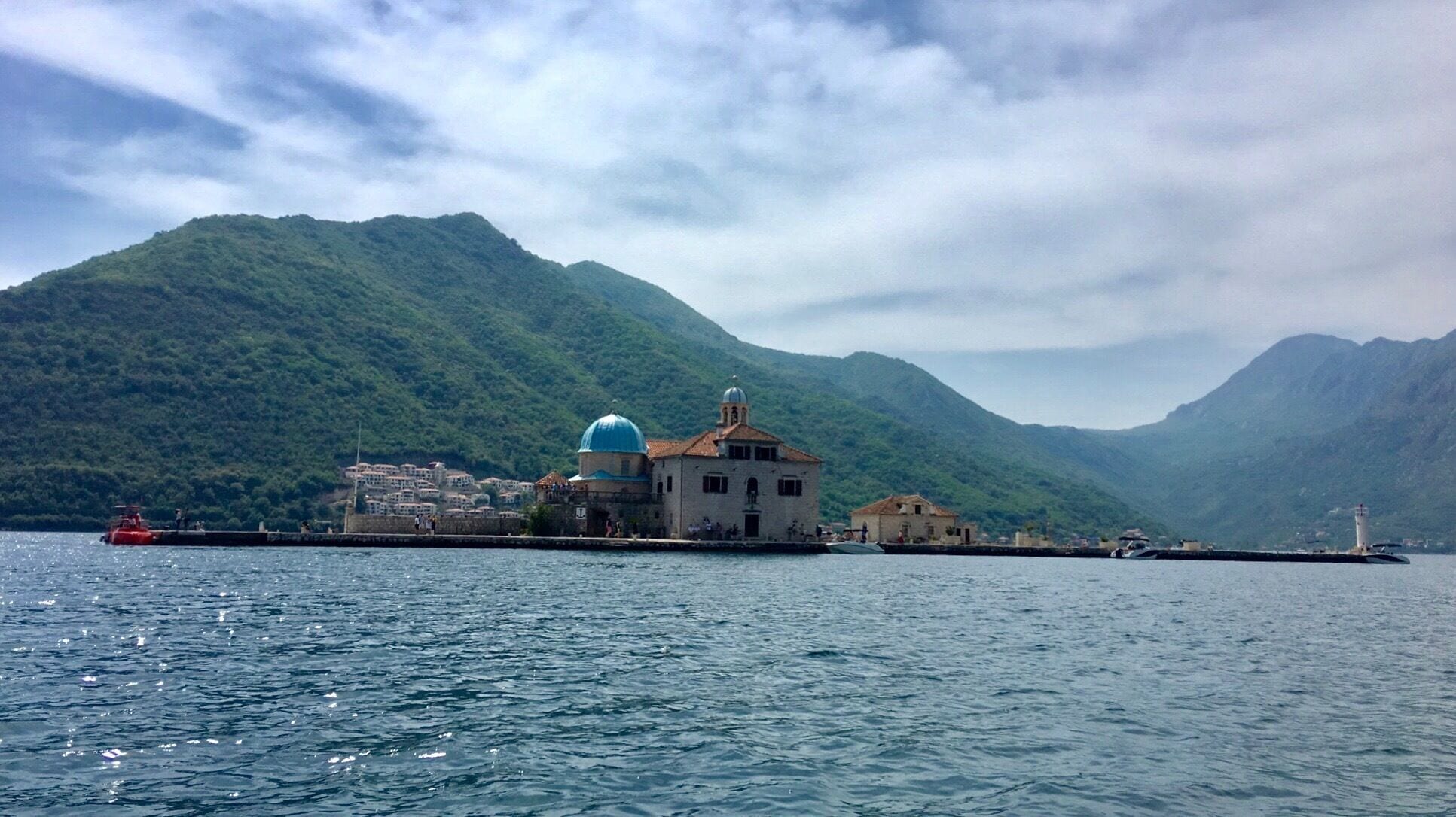 The Bay of Kotor, in Montenegro resembles a fjord and is dotted with coastal churches, rugged mountains, medieval villages and a narrow strip of beaches along its coastline. The drive around the perimeter is awesome. Took a boat to this little island with the church. Perfect day trip from Dubrovnik, Croatia.
#greatoutdoor photo contest