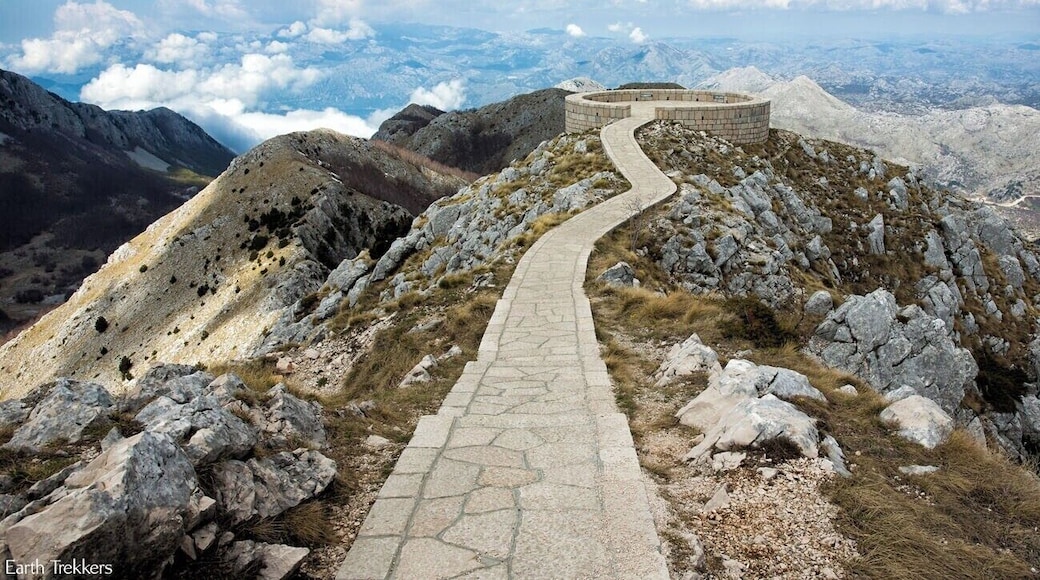 Mount Lovcen is one of the highest peaks in Montenegro. The National Park can be visited as a quick trip from Kotor. Along the way, the views over the Bay of Kotor are phenomenal, as you climb higher and higher into the mountains. It's best to visit Lovcen on a clear day so you have the best view.
Read more: http://www.earthtrekkers.com/2-days-in-montenegro-kotor-itinerary/