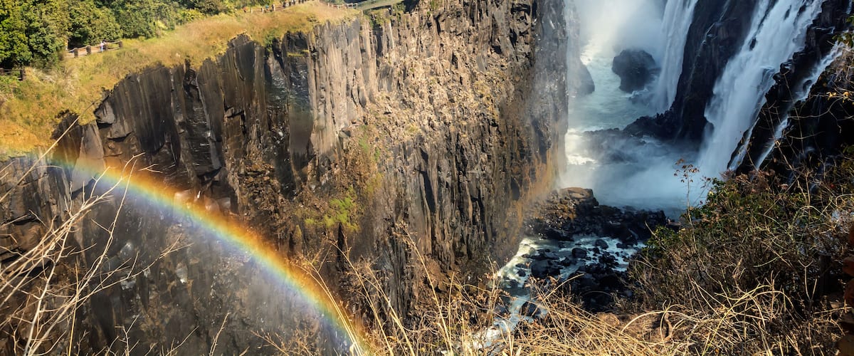 Victoria Falls and Victoria Falls Bridge