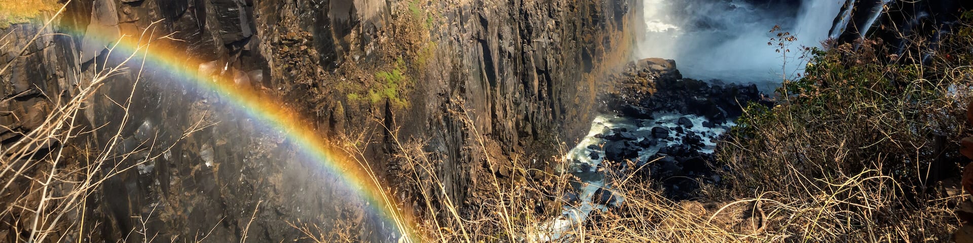 Victoria Falls and Victoria Falls Bridge