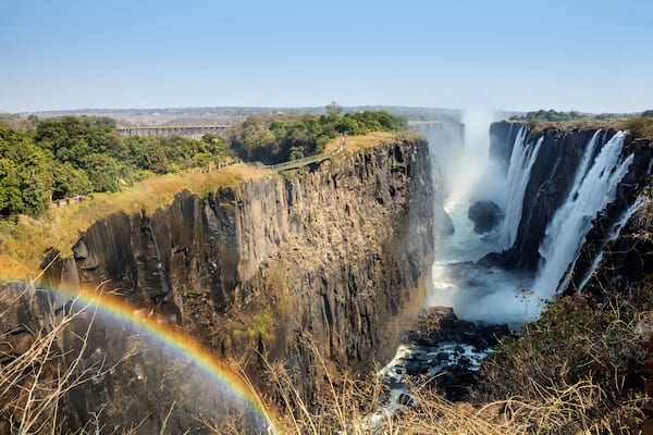 Victoria Falls and Victoria Falls Bridge
