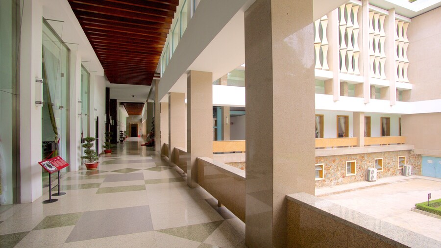 Reunification Palace featuring interior views and a castle