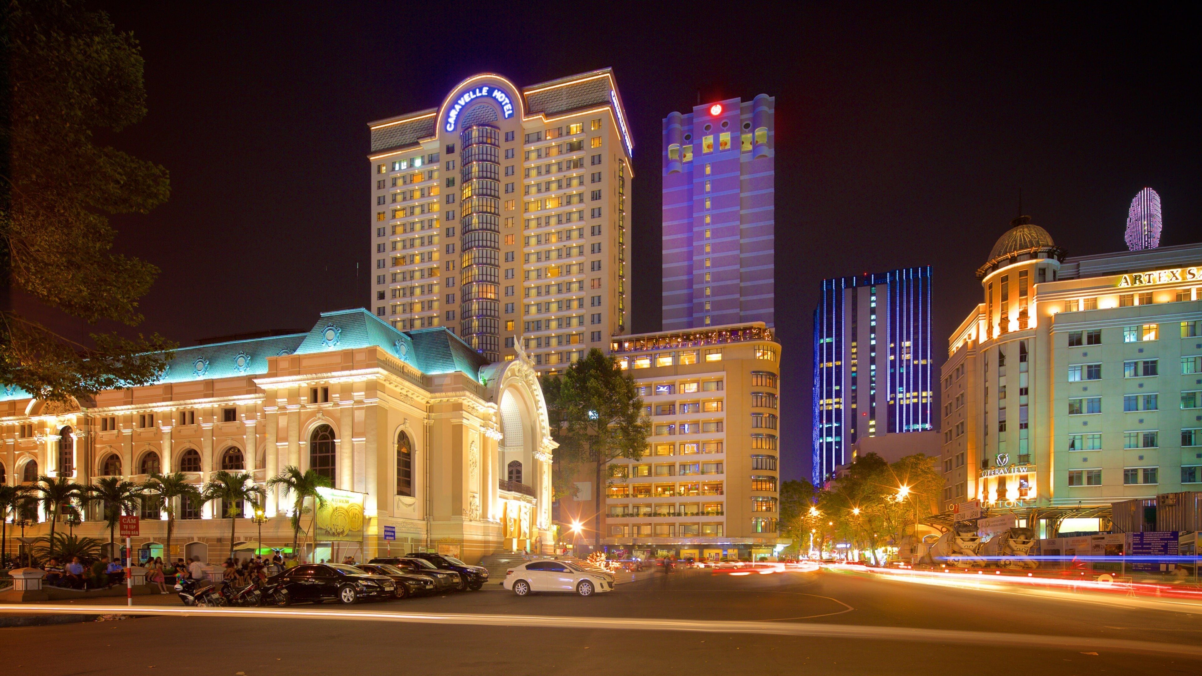 市民劇場 表示 現代建築, 夜景 と 遺跡