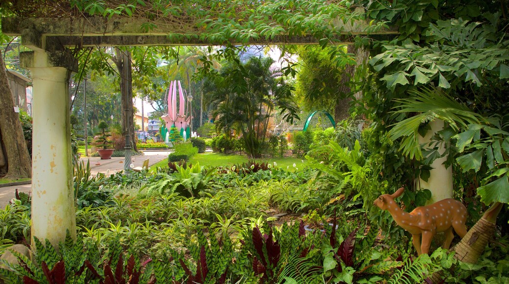 Saigon Zoo and Botanic Garden featuring a garden and zoo animals