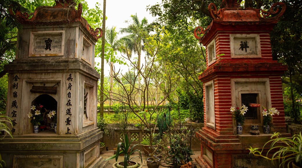Ho Chi Minh Museum featuring a garden and heritage elements