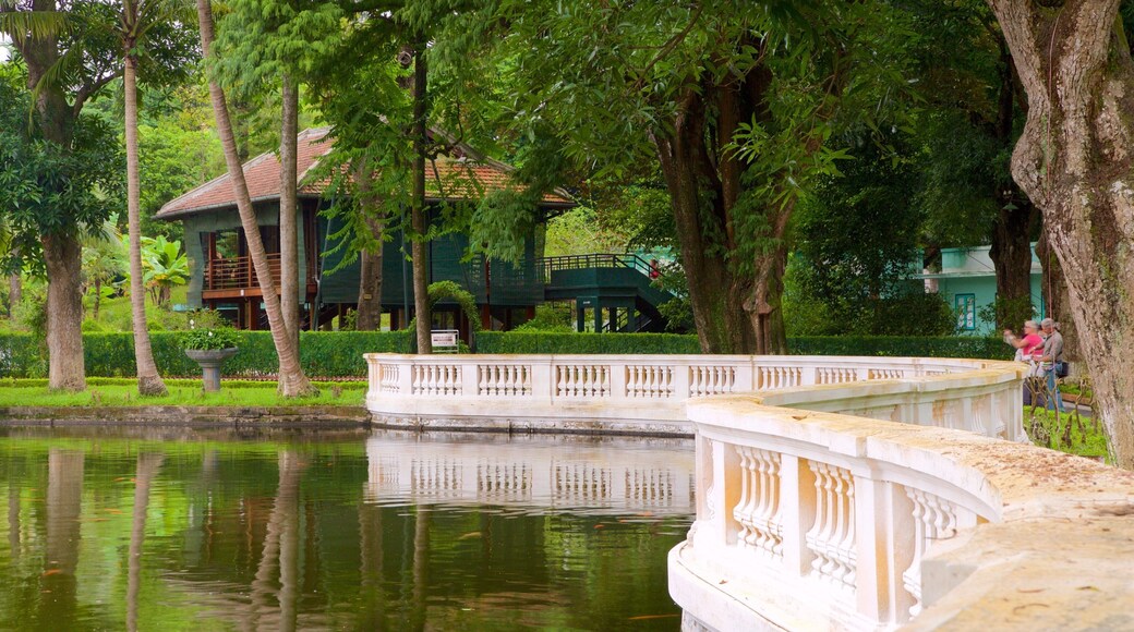 Hanoi which includes a lake or waterhole and a park