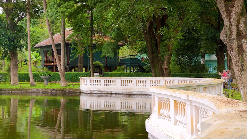 Hanoi featuring a lake or waterhole and a garden