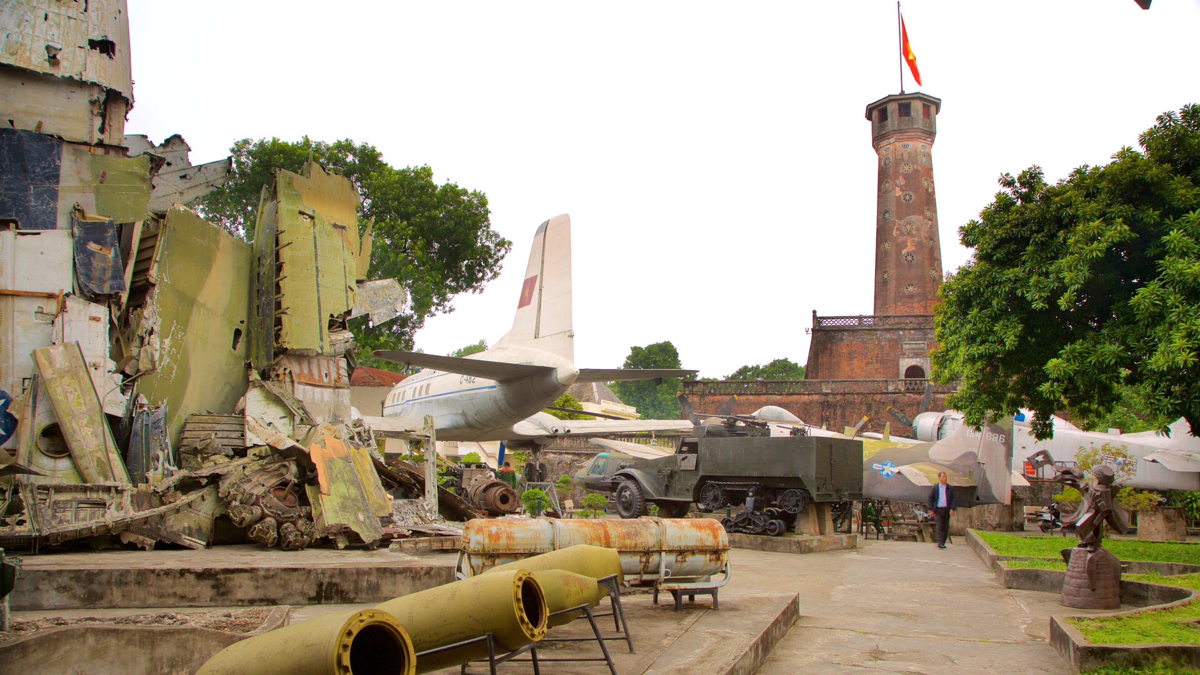 河內旗台 呈现出 傳統元素