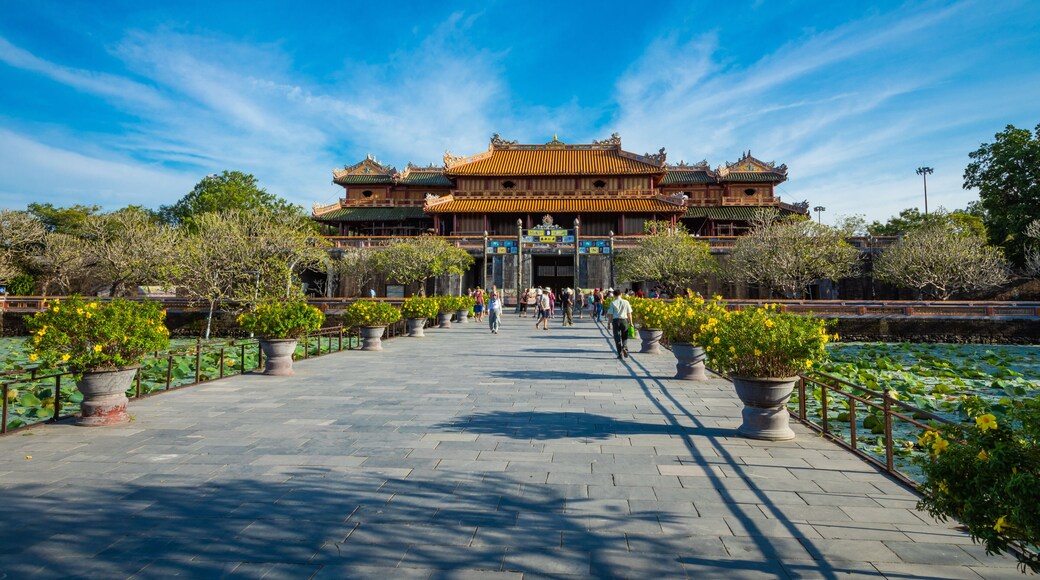 Imperial Royal Palace of Nguyen dynasty in Hue, Vietnam. Unesco World Heritage Site.