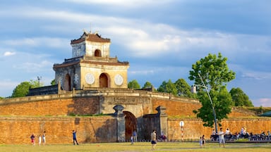 Imperial City which includes a temple or place of worship, a park and heritage elements
