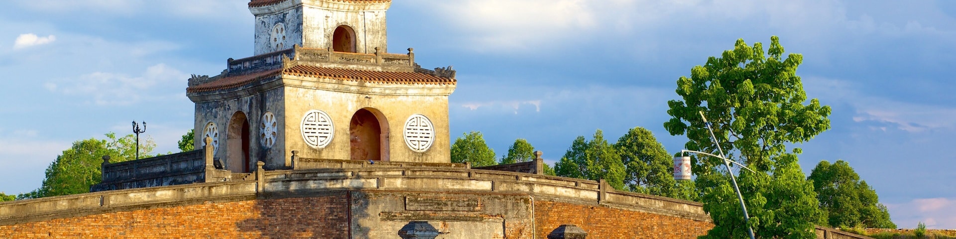 Imperial City which includes a temple or place of worship, a park and heritage elements