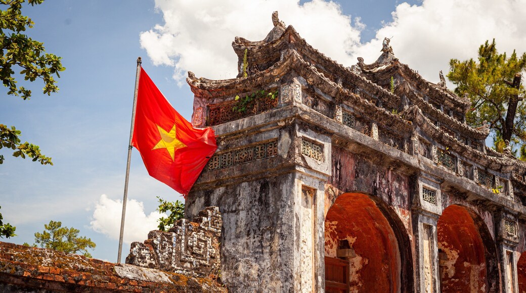 Tomb of Minh Mang which includes heritage architecture