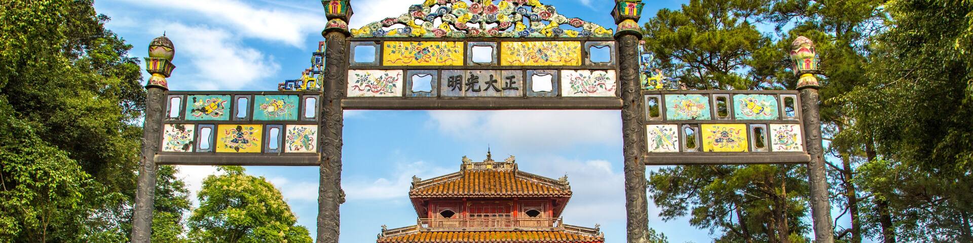 Minh Mang Tomb in Hue, Vietnam