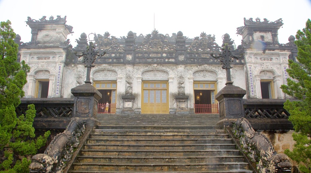 Tomb of Khai Dinh featuring heritage elements