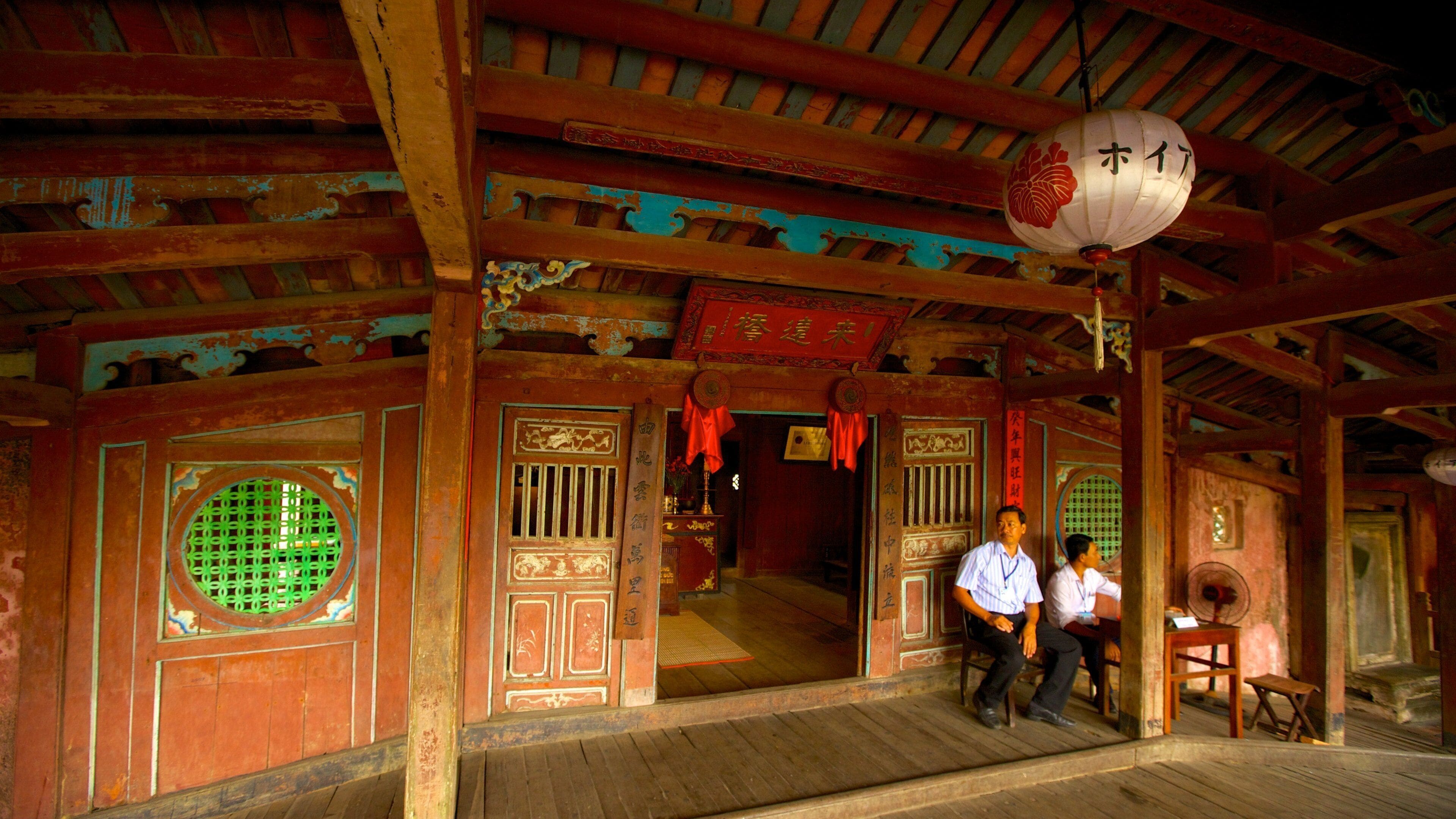 Japanese Bridge which includes heritage architecture and interior views