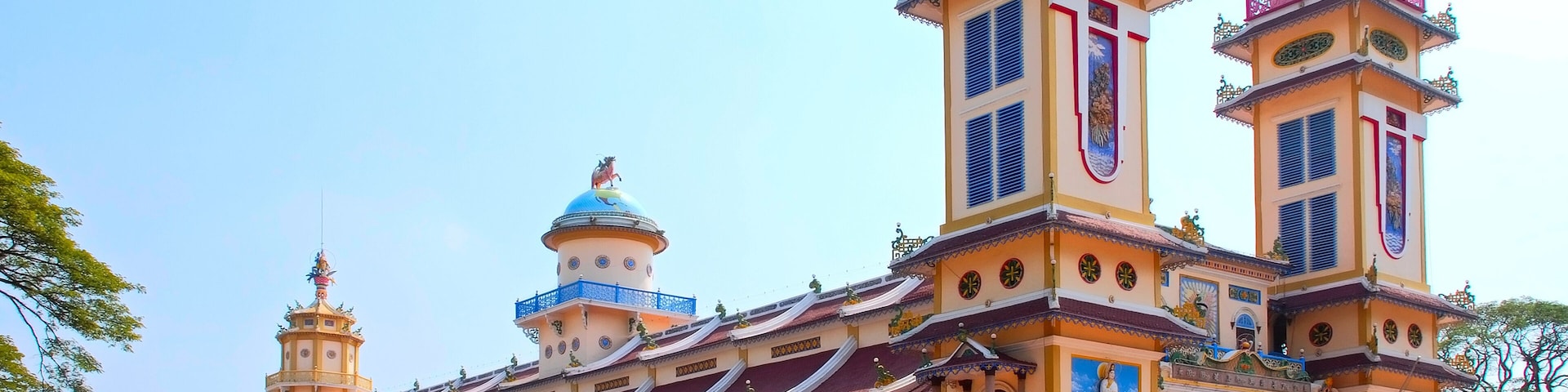 Cao dai temple in Vietnam