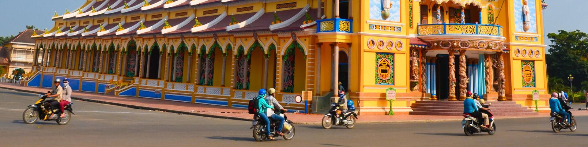 Cao Dai Temple in Tay Ninh province, Vietnam