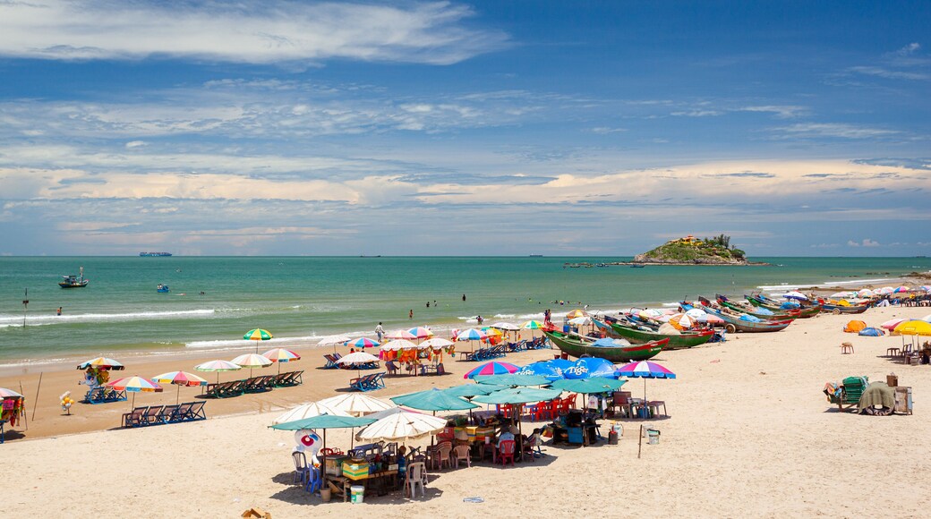 Back Beach featuring a sandy beach and general coastal views