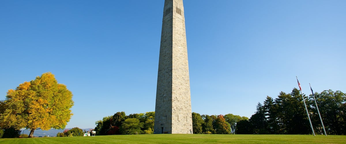 Bennington Battle Monument which includes a monument and heritage elements