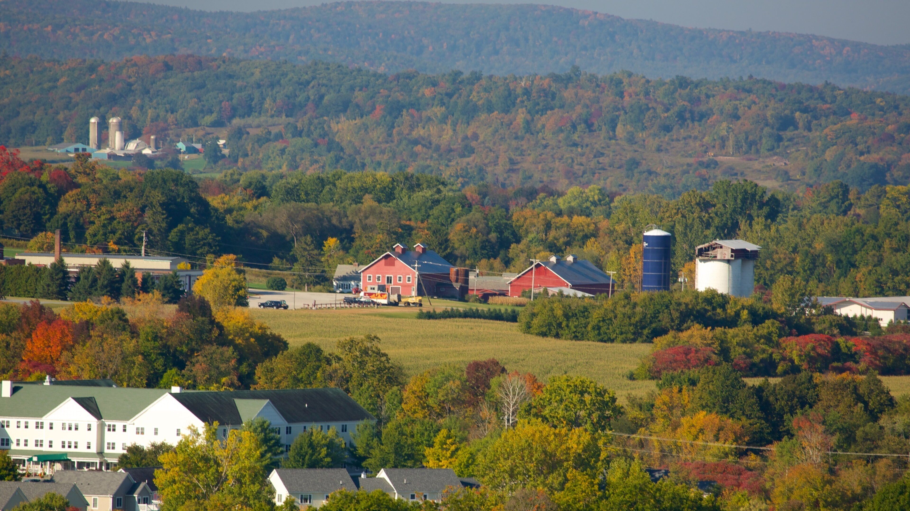 Monument de la bataille de Bennington montrant panoramas