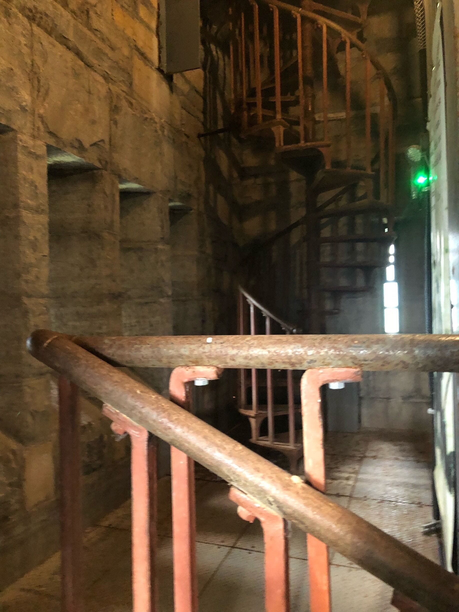 I had a once in a lifetime experience by being the 2nd person in 27 years to be locked inside the monument 