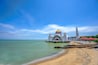 Malacca Straits Mosque (Masjid Selat Melaka), Malacca, Malaysia