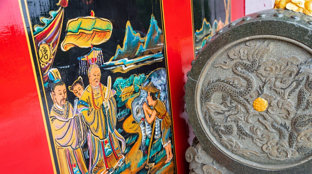 A-Ma Cultural Village which includes heritage elements and art