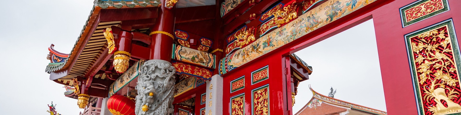 A-Ma Cultural Village featuring heritage elements