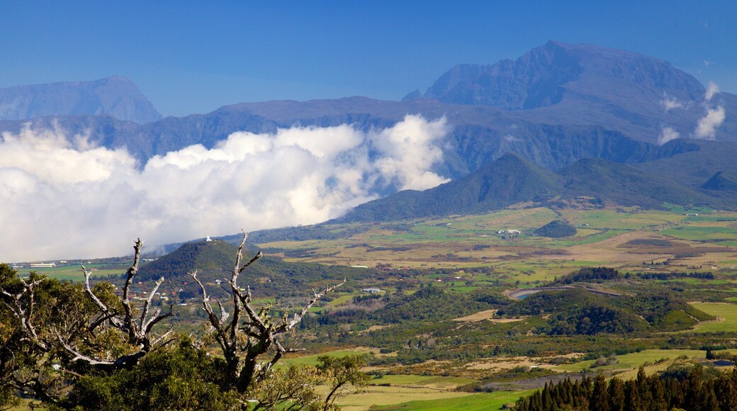 Piton de la Fournaise featuring tranquil scenes and landscape views