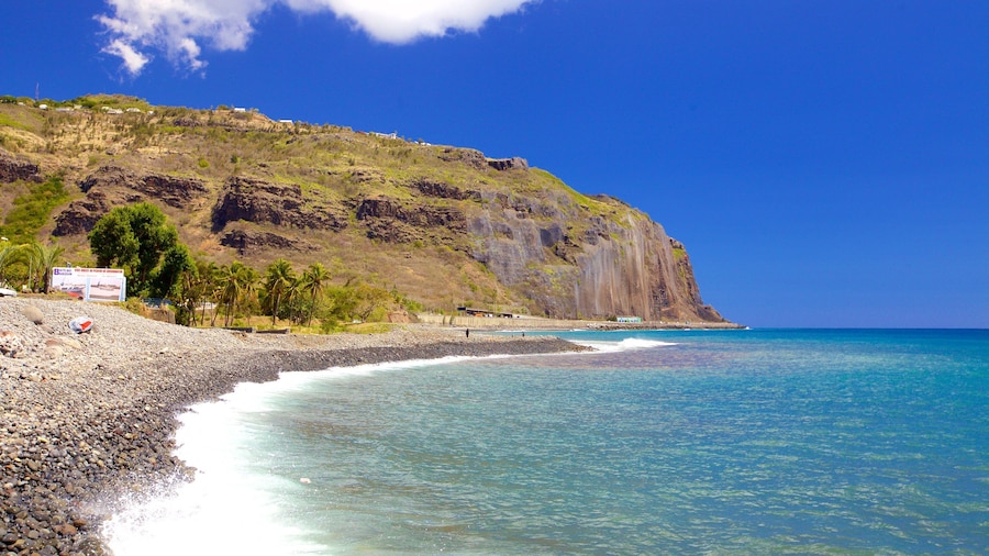 留尼旺 呈现出 石灘