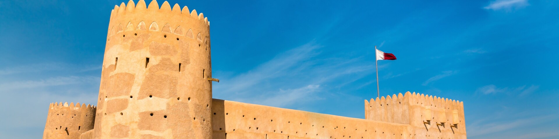 Al Zubara Fort in Qatar, Middle East