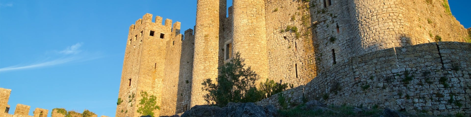 Obidos Castle showing a castle and heritage architecture