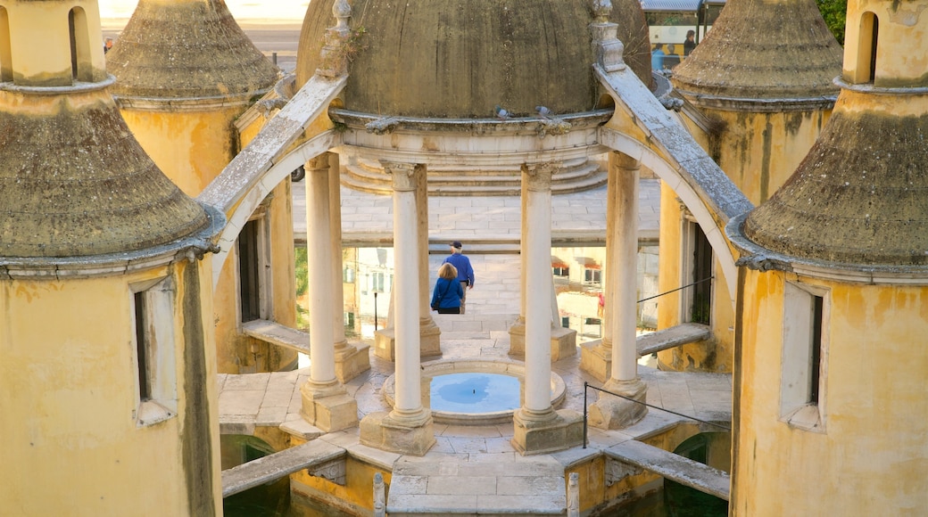 Jardim da Manga montrant patrimoine historique