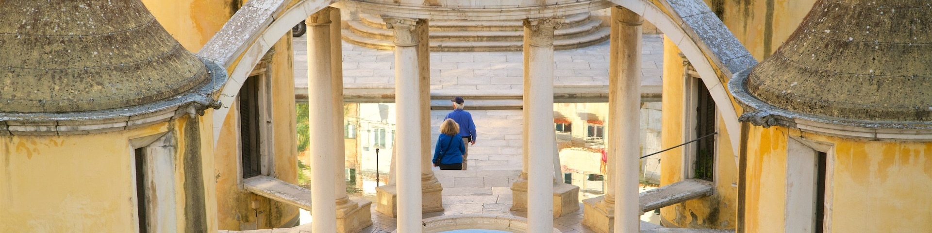 Jardim da Manga que inclui elementos de patrimônio
