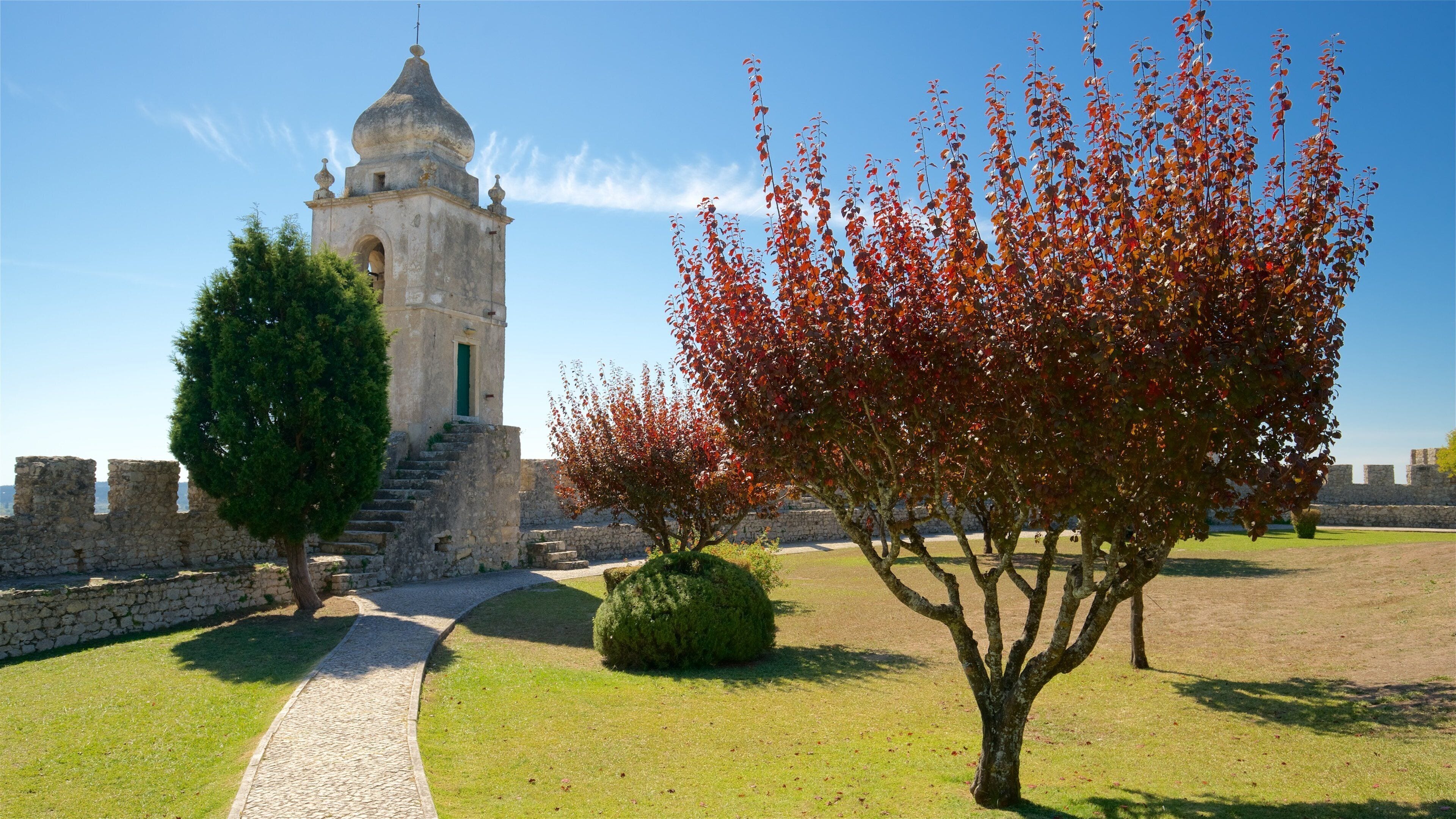 Montemor-o-Velho Castle which includes heritage elements and a park