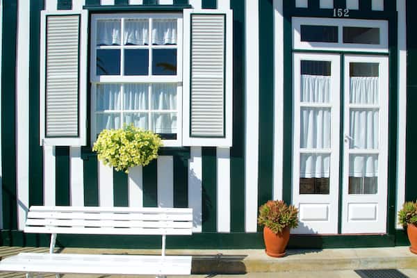 Costa Nova Beach featuring a house