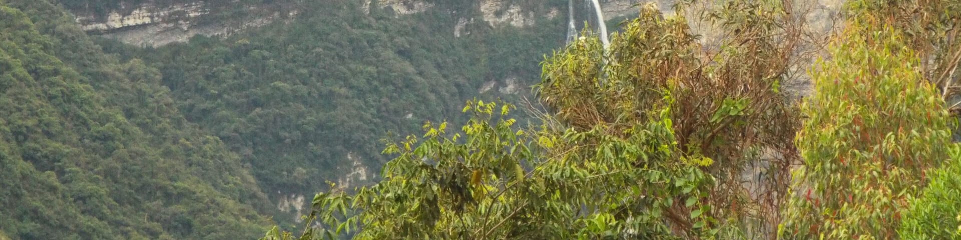 Gorgeous, lost in the jungle waterfall, 777 m high!